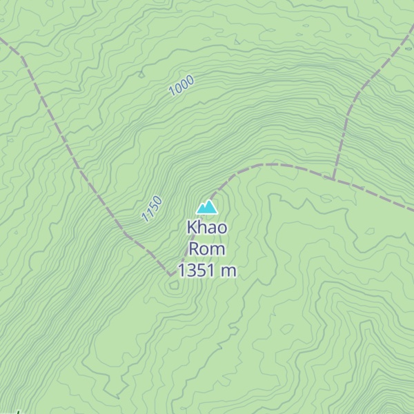 Map of Khao Rom
