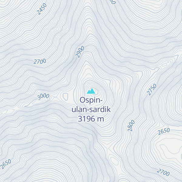 Map of Ospin-ulan-sardik