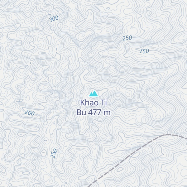Map of Khao Ti Bu