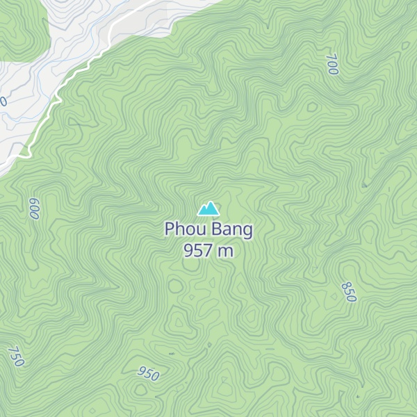 Map of Phou Bang