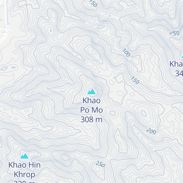 Map of Khao Po Mo