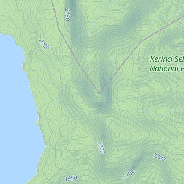 Map of Gunung Hulu Jujuhan