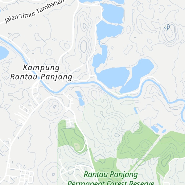 Map of Bukit Rantau Panjang