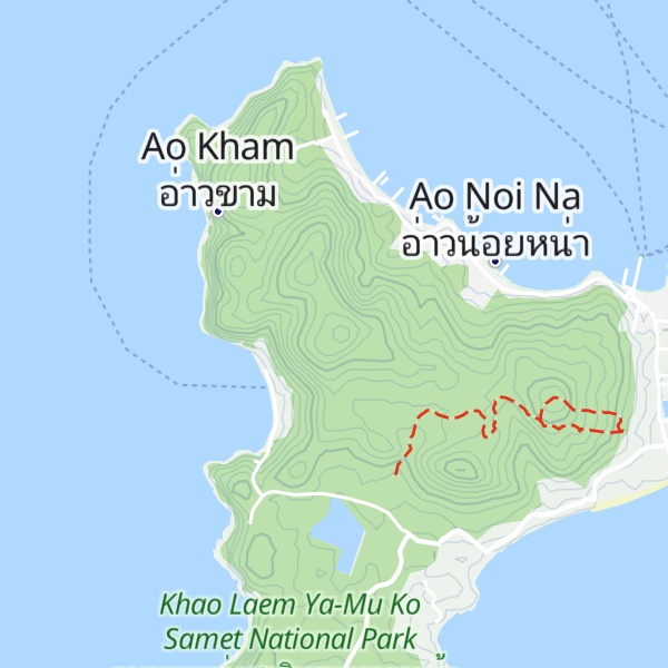 Map of Khao Krachom