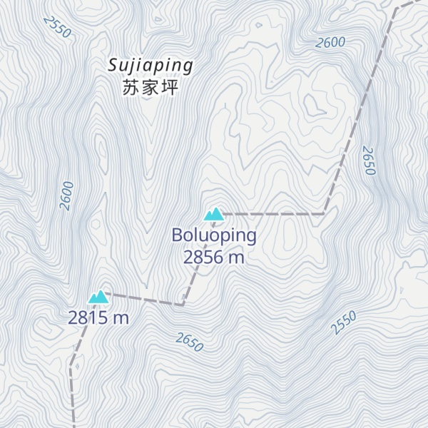 Map of Boluoping
