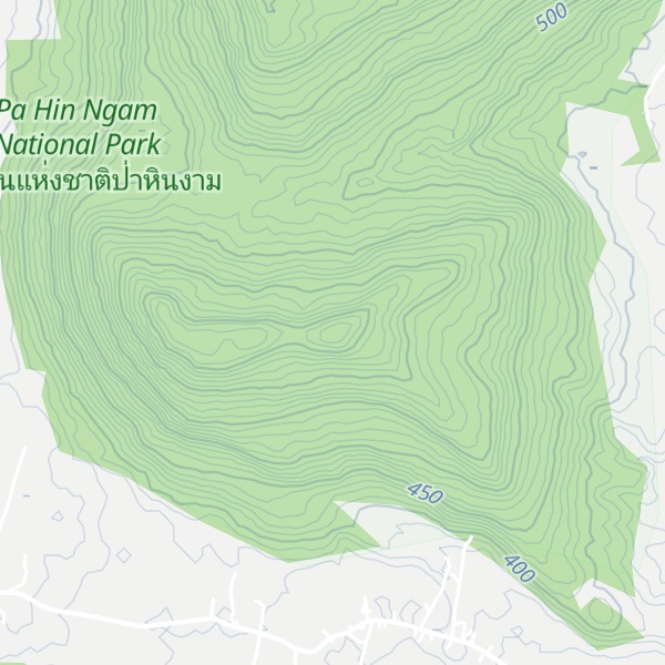 Map of Khao Nang Rak
