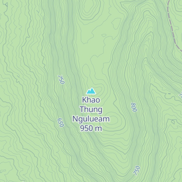 Map of Khao Thung Ngulueam