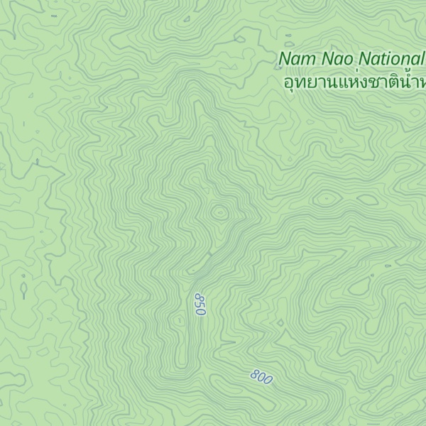 Map of Khao Sam Laem