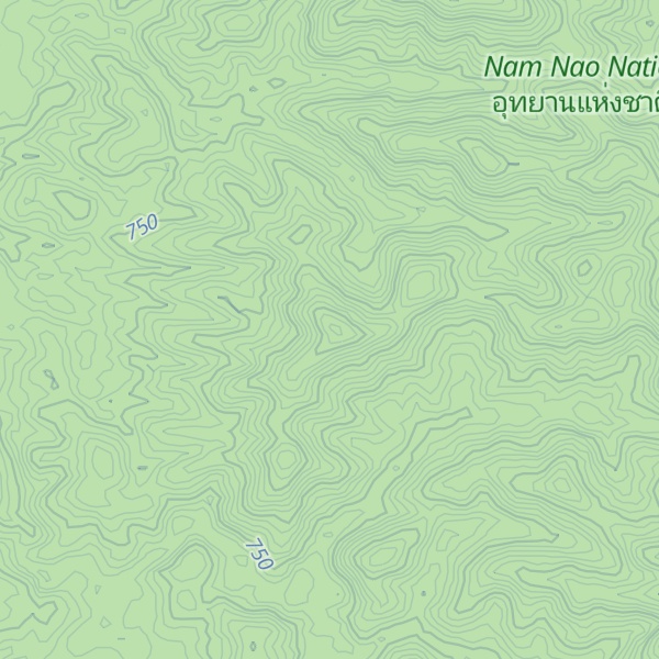 Map of Phu Sao Thong
