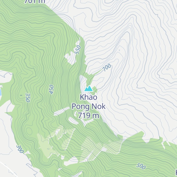Map of Khao Pong Nok
