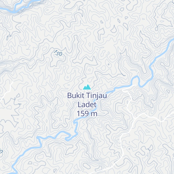 Map of Bukit Tinjau Ladet
