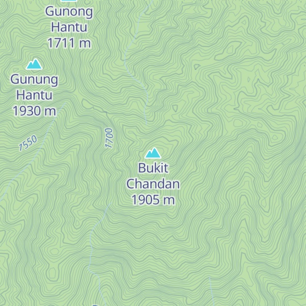 Map of Bukit Chandan