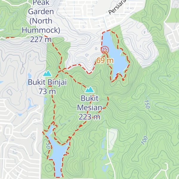 Map of Bukit Mesian