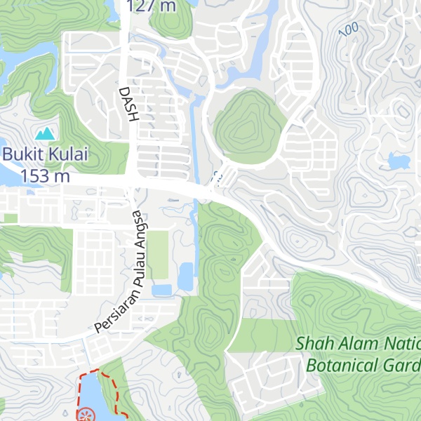 Map of Bukit Kuloi