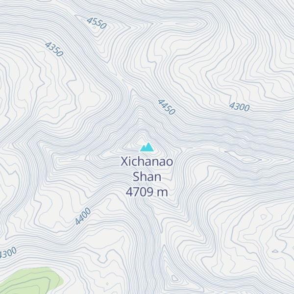 Map of Xichanao Shan