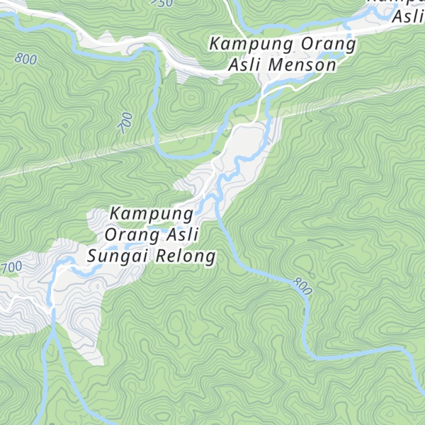Map of Rainforest Inn