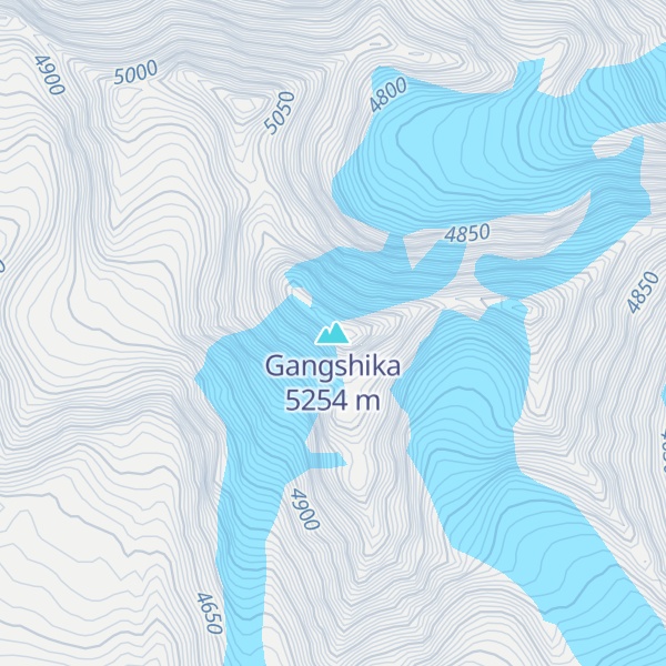 Map of Gangshika