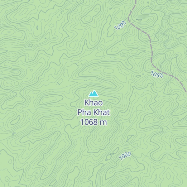 Map of Khao Pha Khat