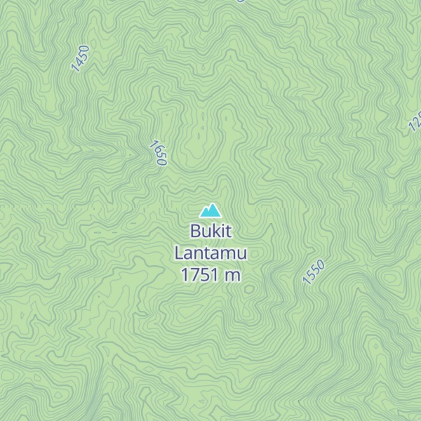 Map of Bukit Lantamu