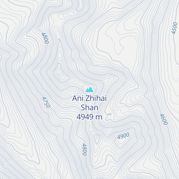 Map of Ani Zhihai Shan