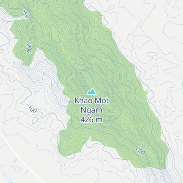 Map of Khao Mot Ngam