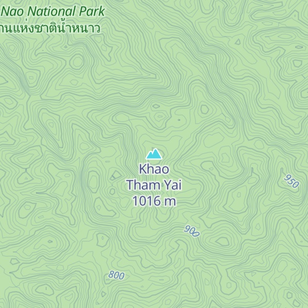 Map of Khao Tham Yai