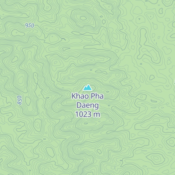 Map of Khao Pha Daeng