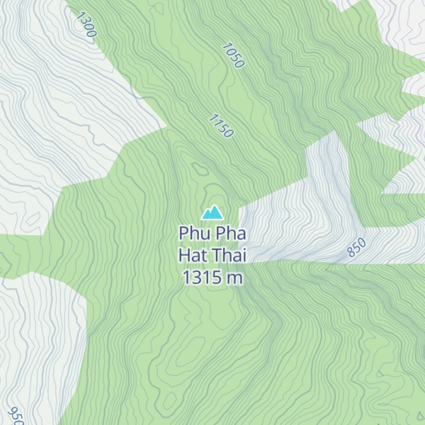 Map of Phu Pha Hat Thai