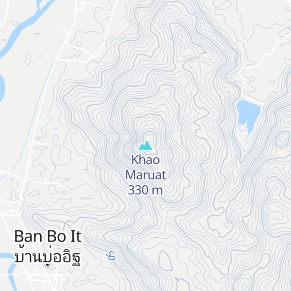 Map of Khao Maruat