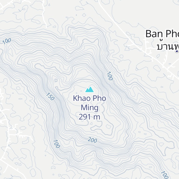 Map of Khao Pho Ming