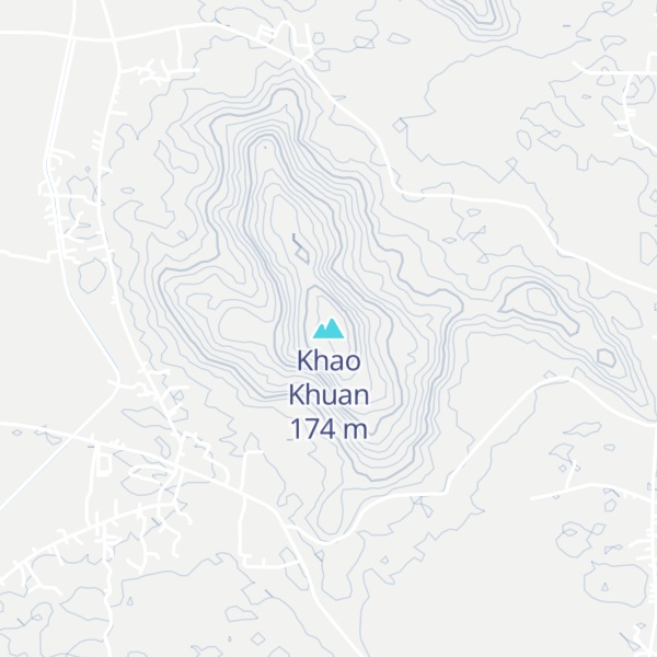 Map of Khao Khuan