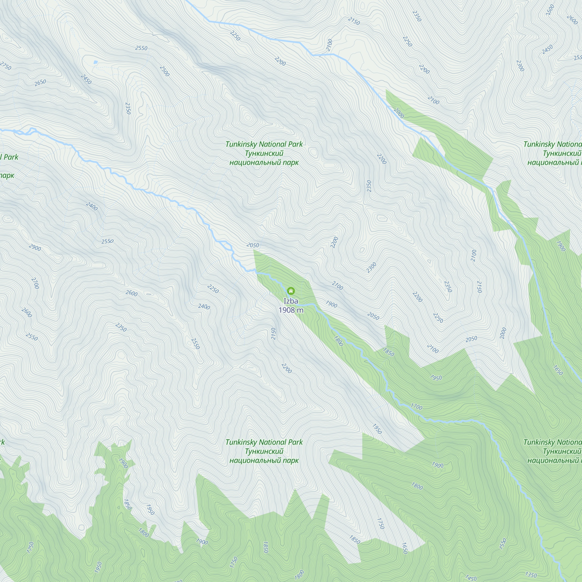 Izba map