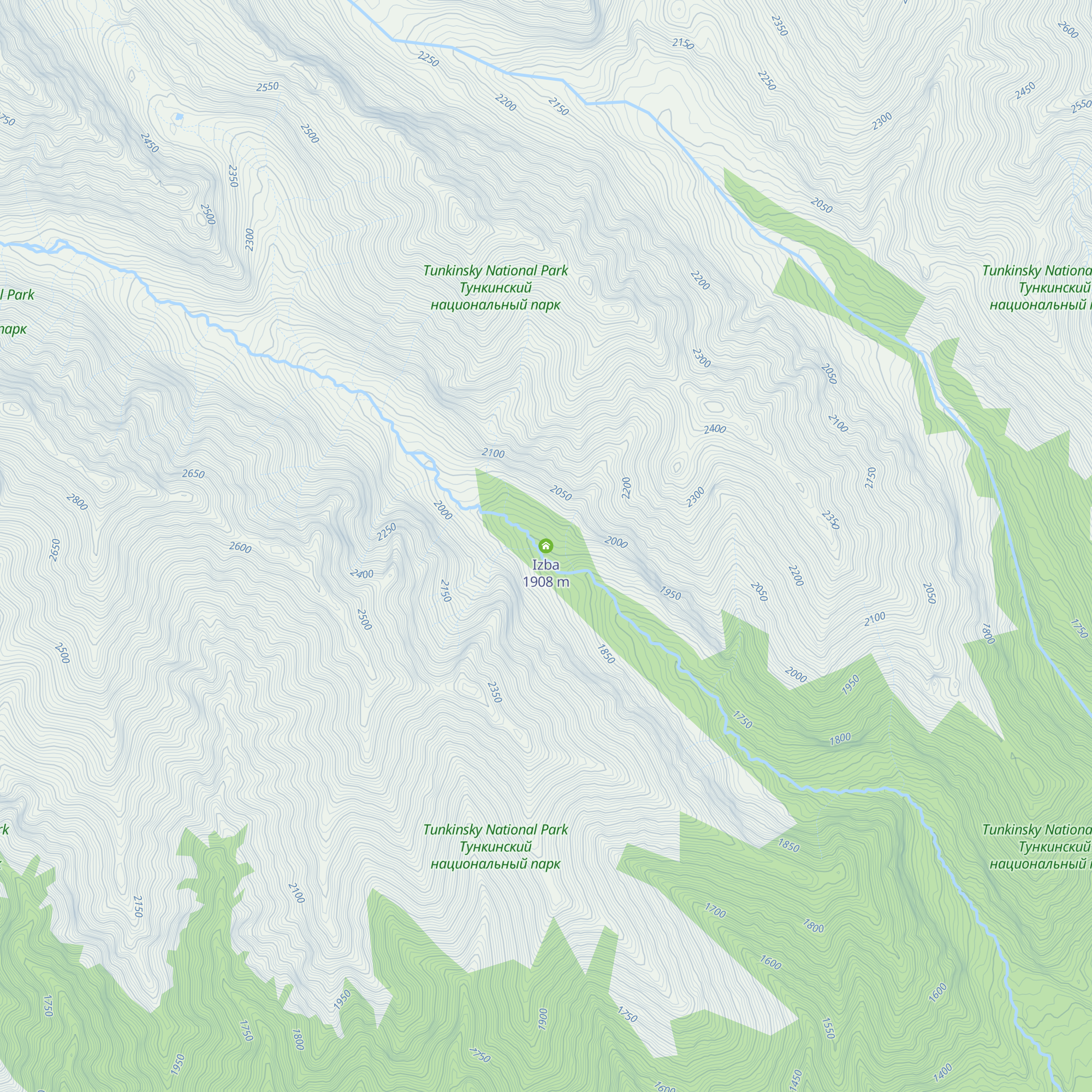 Izba map