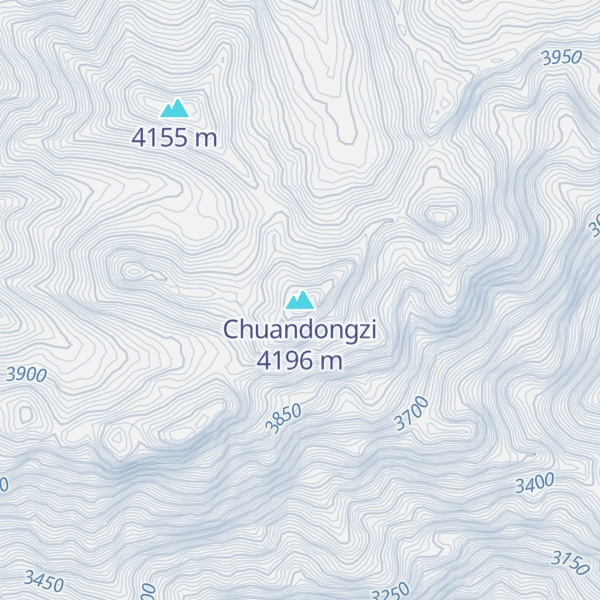Map of Chuandongzi