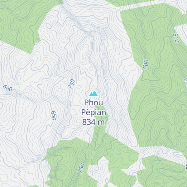 Map of Phou Pèpian