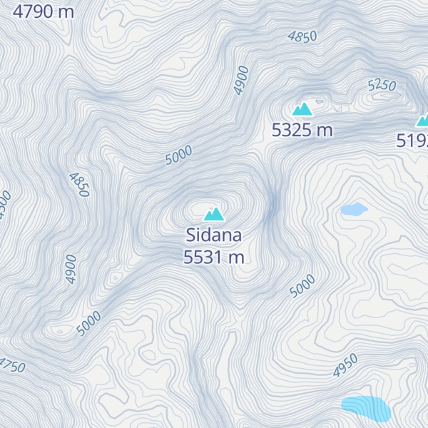 Map of Sidana