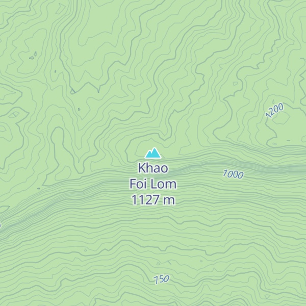 Map of Khao Foi Lom