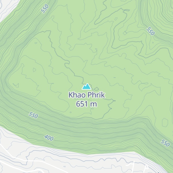 Map of Khao Phrik