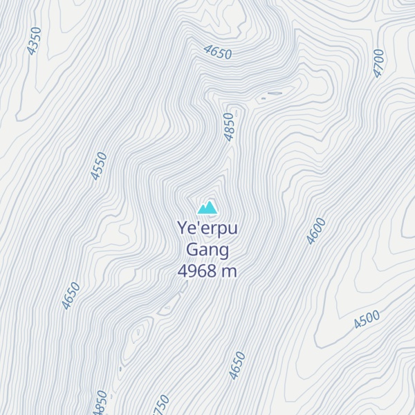 Map of Ye'erpu Gang