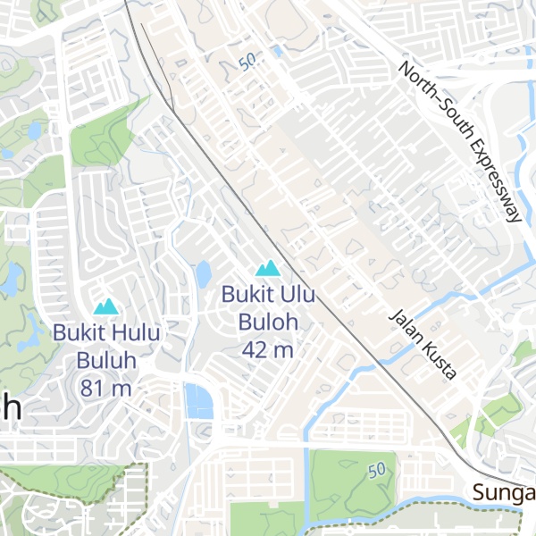 Map of Bukit Ulu Buloh