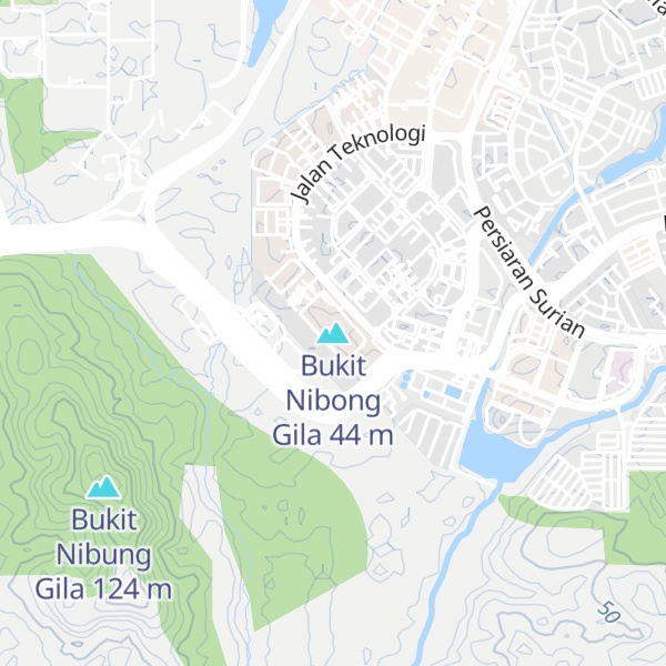 Map of Bukit Nibong Gila