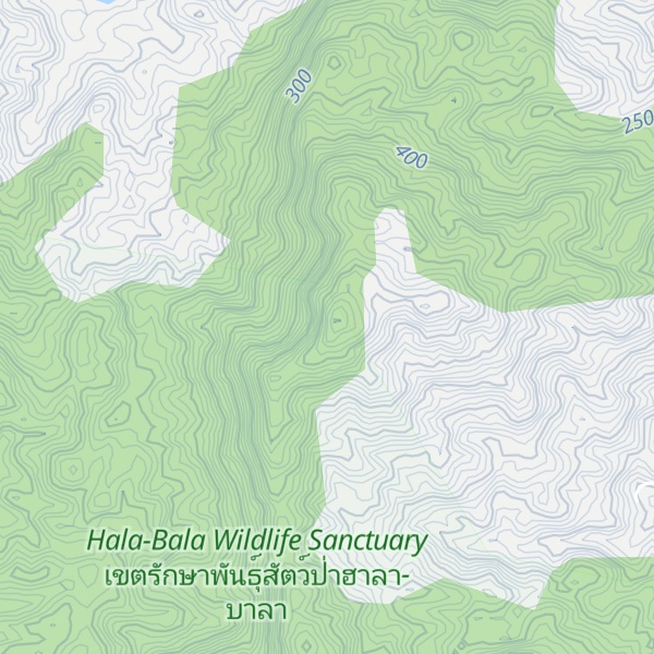 Map of Khao Dae Pa Yae