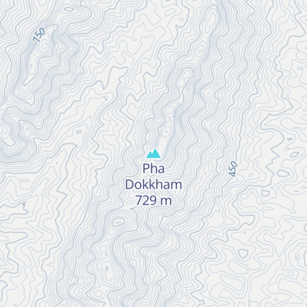 Map of Pha Dokkham