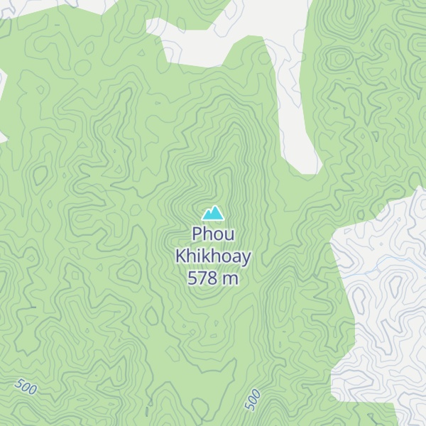 Map of Phou Khikhoay