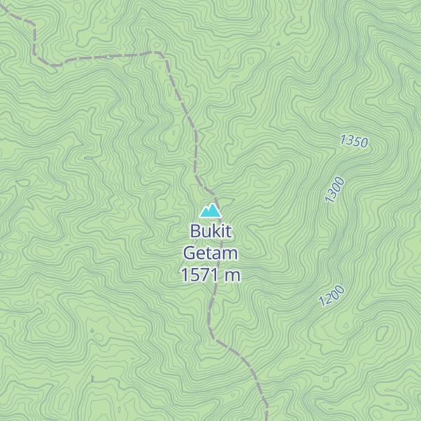 Map of Bukit Getam
