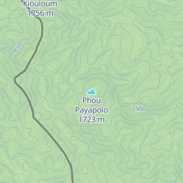 Map of Phou Payapolo