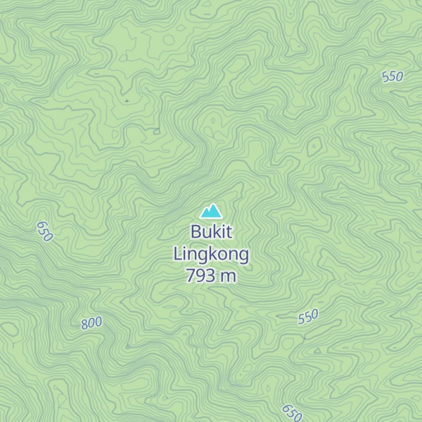 Map of Bukit Lingkong