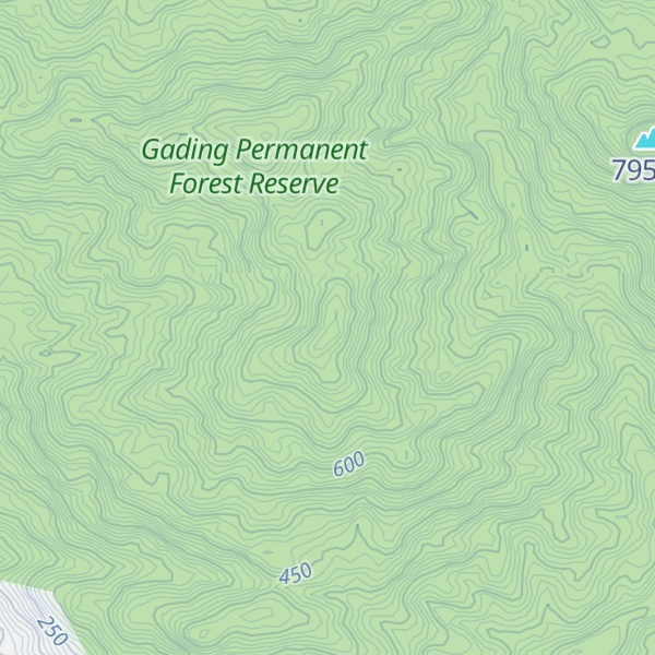 Map of Bukit Kalumpang