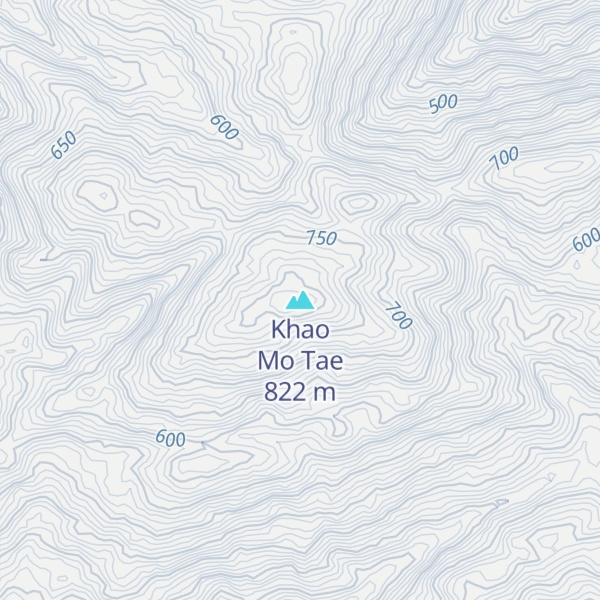 Map of Khao Mo Tae