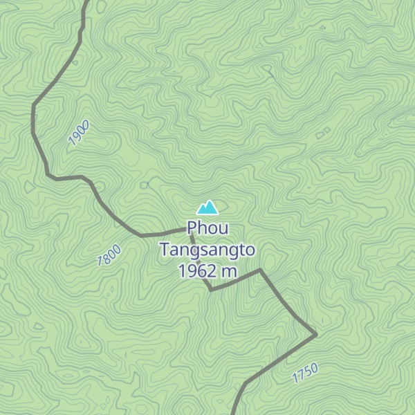 Map of Phou Tangsangto